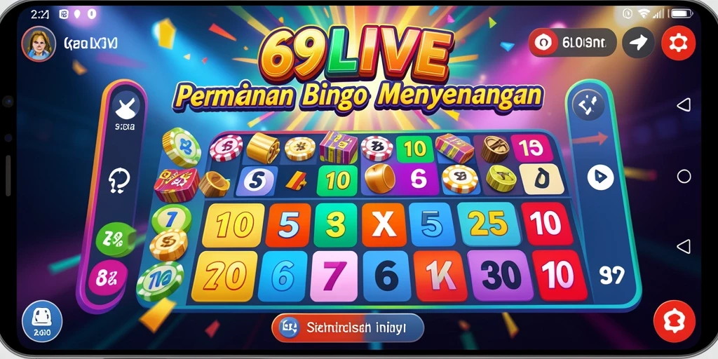Tampilan gameplay Bingo yang seru dan interaktif.