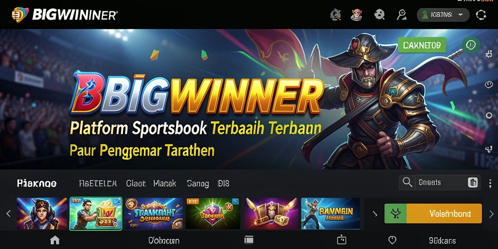 Tampilan screenshot BIGWINNER menampilkan antarmuka taruhan yang menarik dan informatif.