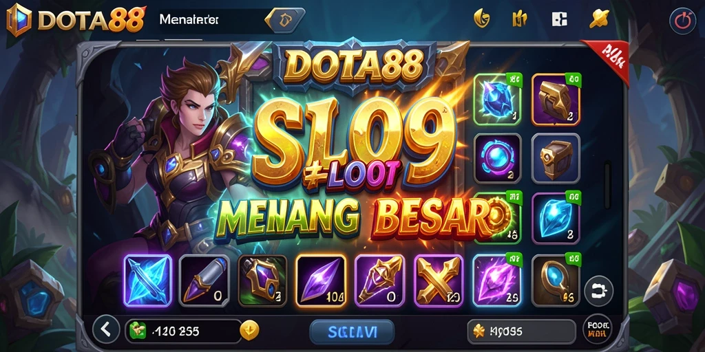 Tampilan gameplay DOTA88 yang menarik dan penuh warna.