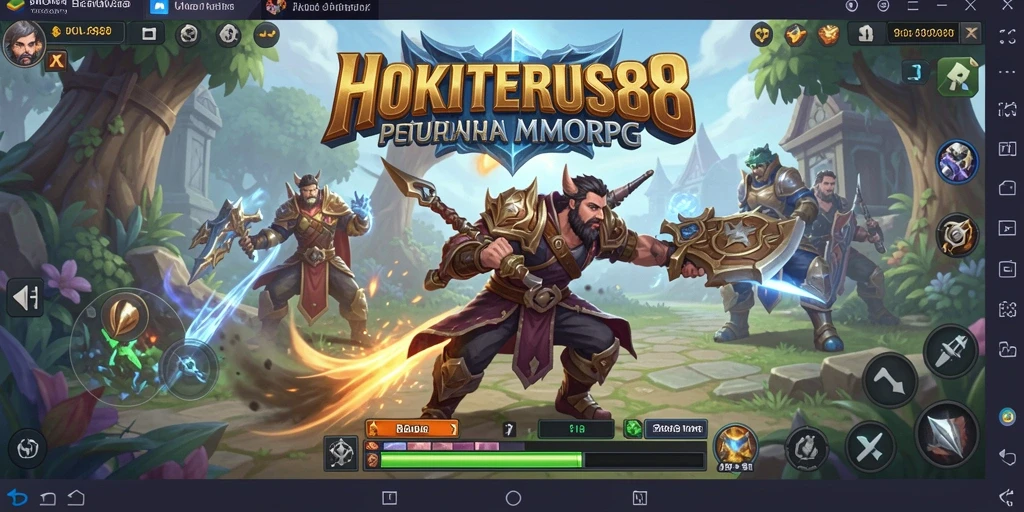 Tangkapan layar menunjukkan aksi seru dalam HOKITERUS88 dengan grafis yang memikat.