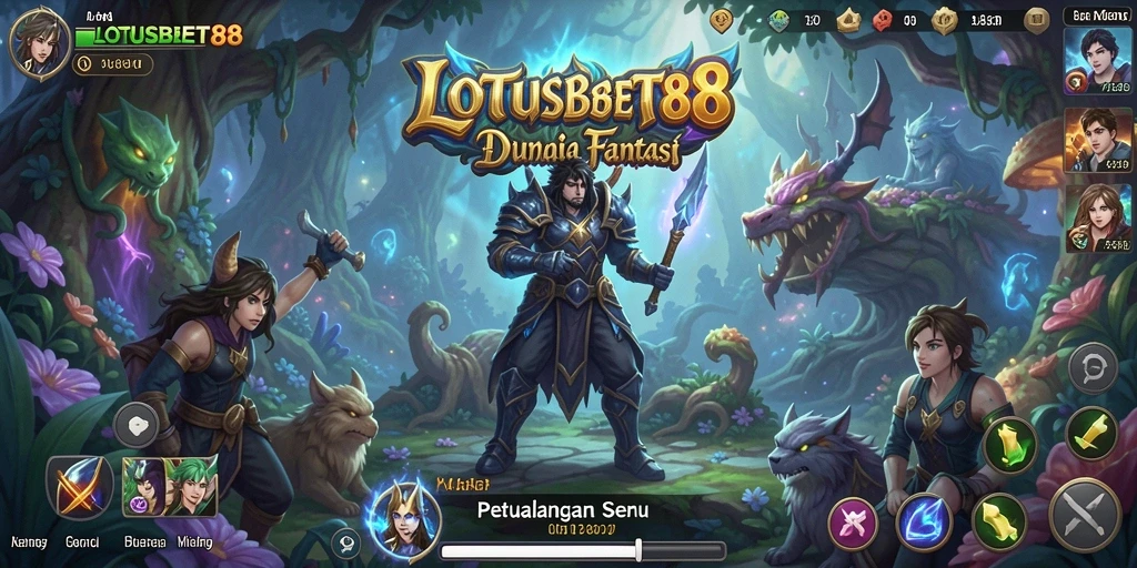 Tampilan gameplay seru dalam LOTUSBET88 dengan petualangan yang mendebarkan.