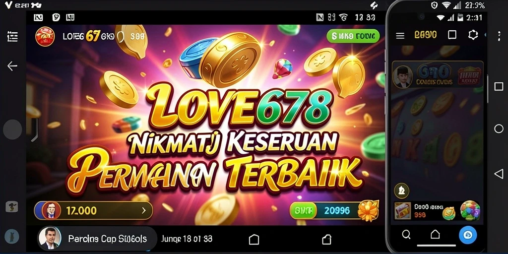 Tampilan menarik gameplay Slot LOVE678 yang seru dan penuh aksi.