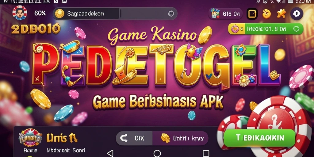 Screenshot gameplay PEDETOGEL menampilkan suasana Kasino yang mengasyikkan.