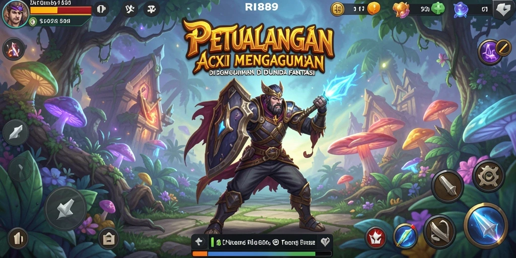 Tampilan menarik dari gameplay mendebarkan RI889 dalam aksi.