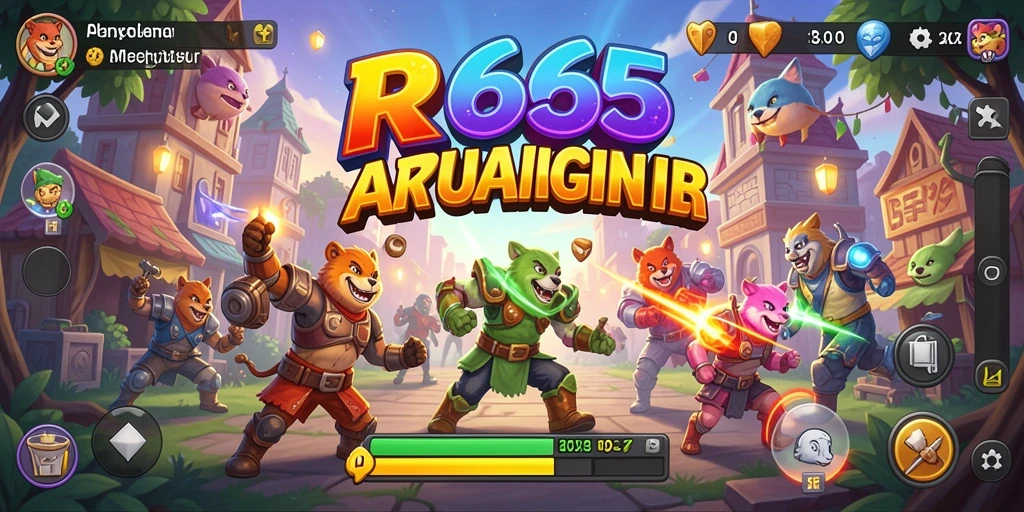 Tampilan gameplay <strong>RR666</strong> yang penuh aksi dan keseruan.