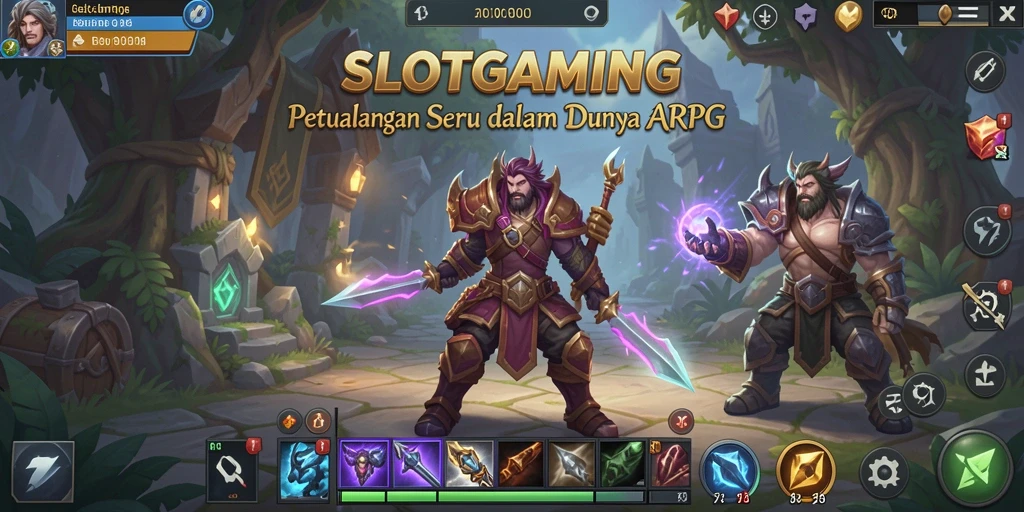 Tampilan gameplay SLOTGAMING yang seru dan mendebarkan.