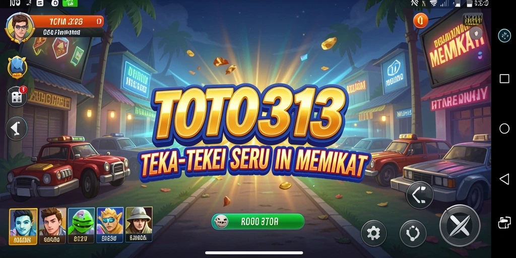 Screenshot menunjukkan gameplay TOTO313 yang seru dan penuh tantangan.