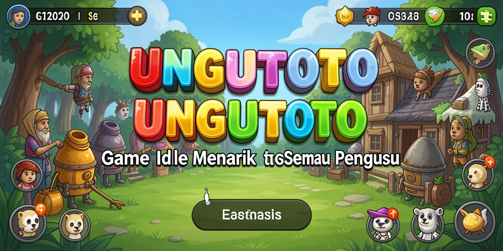 Tampilan gameplay <strong>UNGUTOTO</strong> yang menarik dan interaktif di dunia Idle.